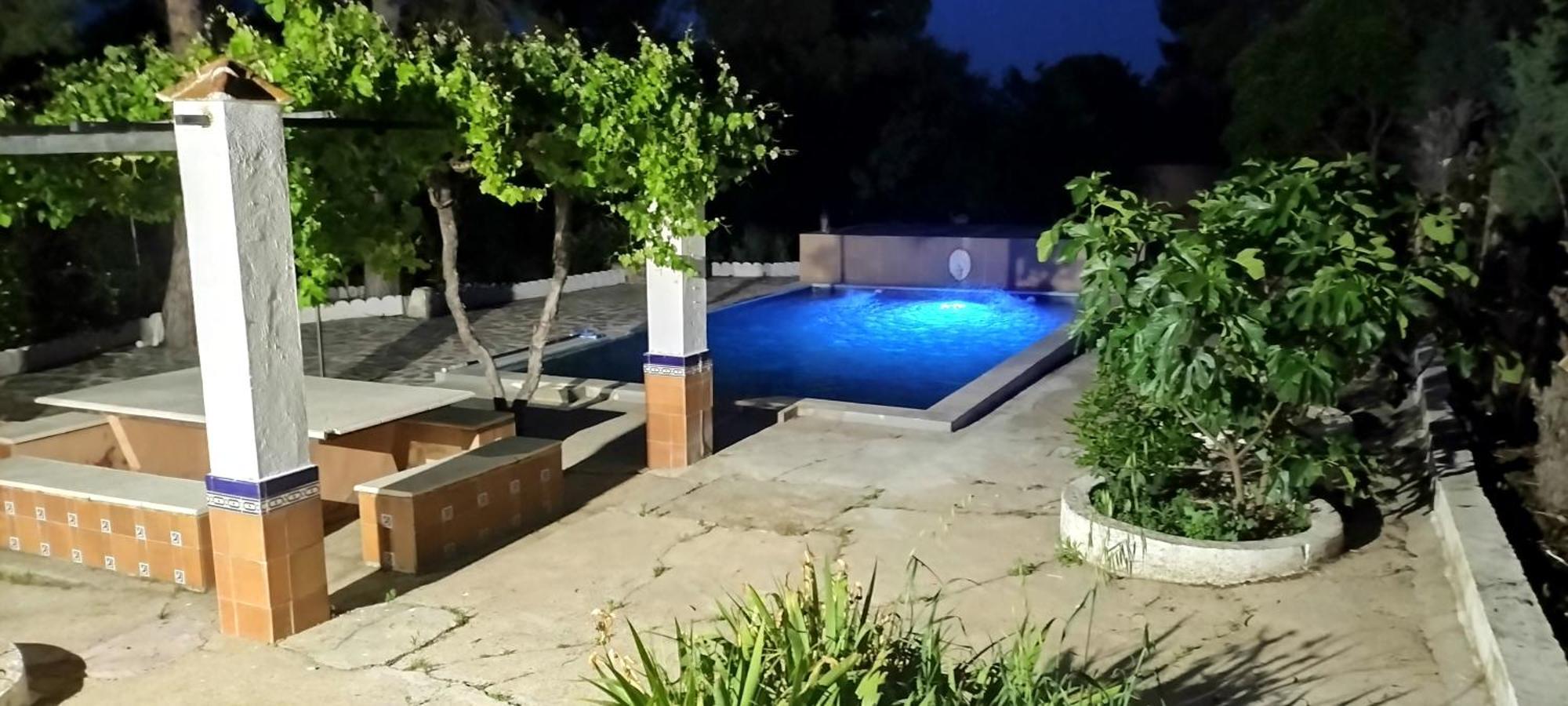 Casa de campo con piscina y barbacoa Villa Toledo Exterior foto